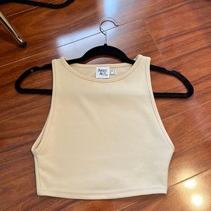 Crop nude top Size 2